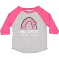 thumbnail image 3 of Inktastic Gigi and Pops Love Me Rainbow Girls Toddler T-Shirt, 3 of 5