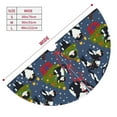 thumbnail image 3 of Yiaed Festive Cats and Trees Print Christmas Tree Skirt , Tree SkirtsTree Mat for Christmas Winter Holiday Indoor Decorations-48", 3 of 7