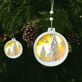 thumbnail image 5 of Colgante de Navidad con Luz de Alces de Madera Hot6sl, 5 of 5