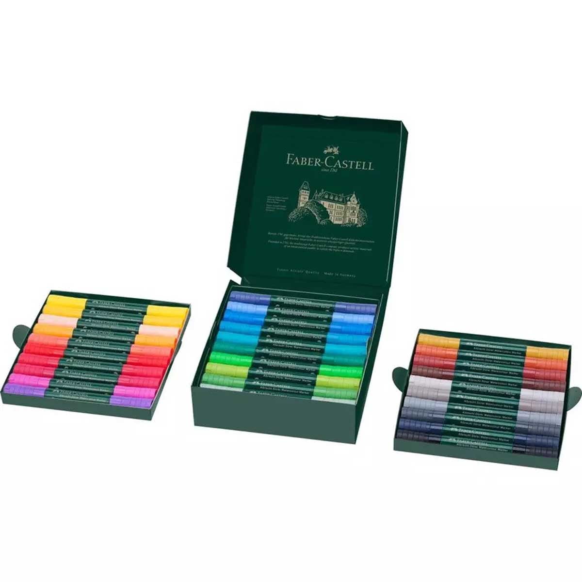 Faber-Castell Albrecht Dürer Watercolor Markers - Set of 30, Assorted Colors