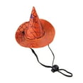 thumbnail image 2 of Happy Date Cat Dog Halloween Costumes Hats Small Dogs Puppy Cat Kitty Witch Hat Halloween Pet Hat Cap Dress Up Accessories, 2 of 8