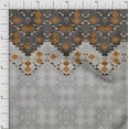 thumbnail image 1 of Soimoi Rayon Crepe Fabric Floral & Moroccan Damask Panel Printed Craft Fabric by The Yard 46 Inch Wide, 1 of 3