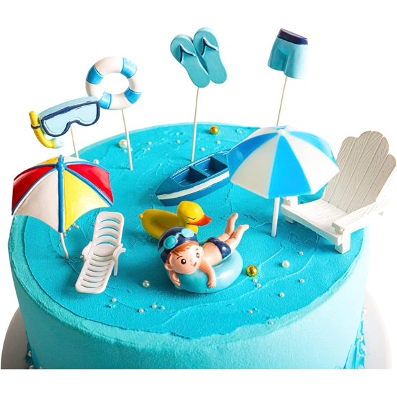 Swimming Cake Toppers