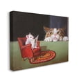 thumbnail image 3 of Stupell Industries Manx Cat Watching Mouse Animals & Insects Painting Gallery Wrapped Canvas Print Wall Art, 48 x 36, 3 of 7