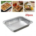 thumbnail image 1 of Bandejas de papel de aluminio Macarena 20 piezas 3500ml Sartenes Reutilizables, 1 of 8