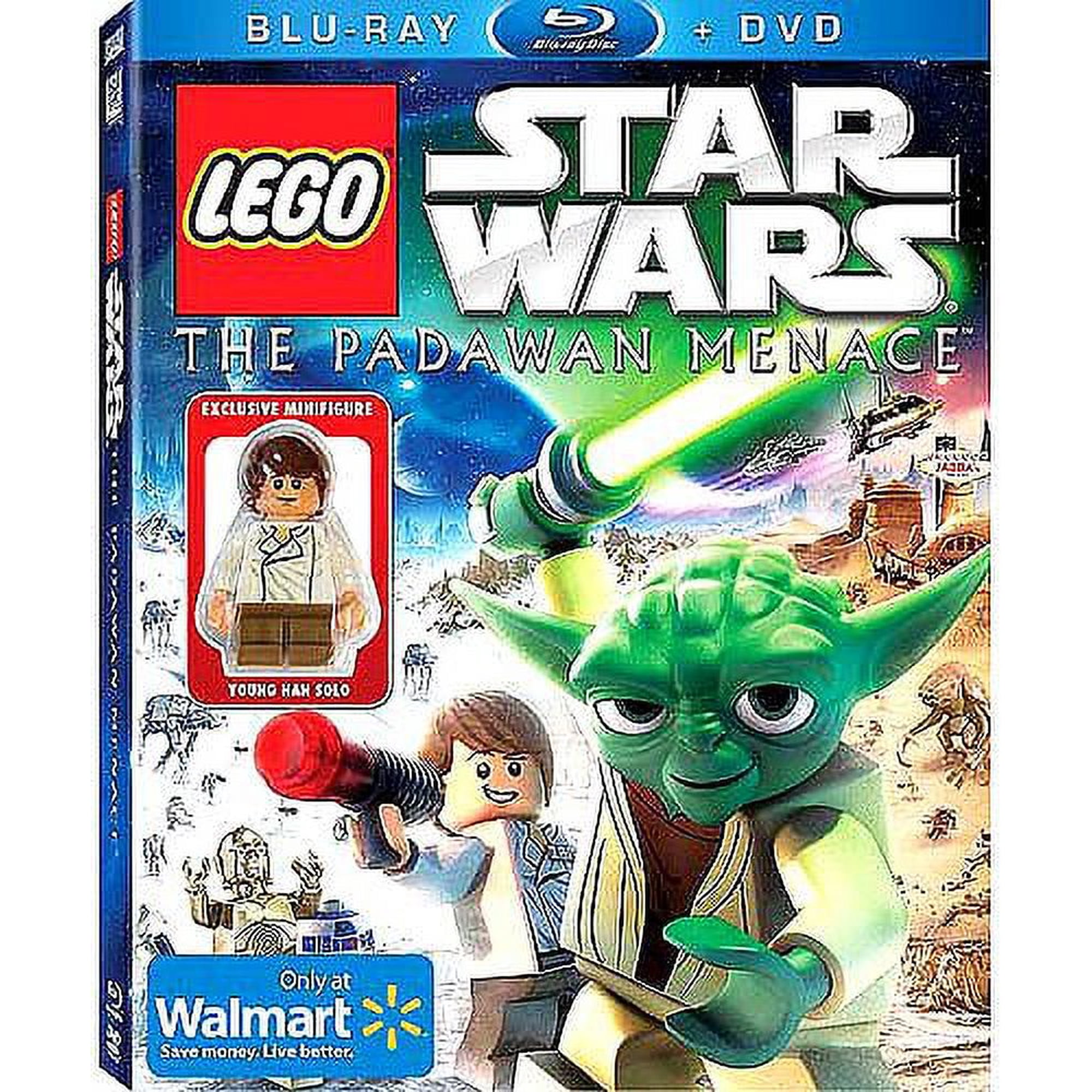 Expanded Universe LEGO Star Wars The Padawan Menace Bluray + DVD Video