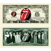10 Rolling Stones Million Dollar Bill with Bonus “Thanks a Million” Gift Card Set