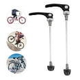 thumbnail image 1 of Quick Release Skewer Set, 1 Pair Mountain Bike Skewers Road Bicycle Quick Release Front Rear Axle Skewer Set Bike Axle Skewer Wheel Hub, 1 of 7