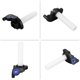 thumbnail image 1 of 22mm Motorcycle Visual Throttle Grips Twist Gas Throttle Handle for Dirt Bike Blue Roller, 1 of 3
