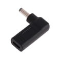thumbnail image 2 of Charger Angled USB Adapter / Female Type C to Male Connector 4.5 x 3.0mm Plug Black, 2 of 3