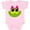 AD-Pink, variant on Inktastic Frog Face girl Girls Baby Bodysuit