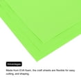 thumbnail image 4 of EVA Foam Sheets Green 20 Inch x 20 Inch 1mm Thick Crafts Foam Sheets 5Pcs, 4 of 6