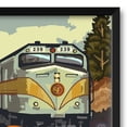 thumbnail image 2 of Grand Canyon Railway Diesel Train Professionally Framed Art Print from Travel Artwork by Artist Paul A. Lanquist Framed Art Size: 32" x 47", 2 of 5