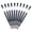 shape:PK Core Black Xiaomi, variant on 10Pcs Ballpoint Pen Refills for Multifunction Pen, Metal Refills for Twist Action Ballpoint Pens, Crystal Pen Refills