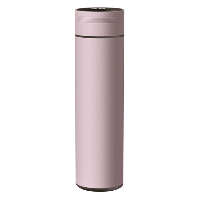 Botella de Agua Térmica con Pantalla Led de Temperatura | Termo de Acero Inoxidable de 480 Ml | Mantiene Las Bebidas Calientes o Frías Durante 12 Horas | para Viajes, Escuela y Oficina