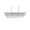 thumbnail image 3 of Elegant Lighting Josephine 48" Rectangular Chandelier in Chrome, 3 of 8