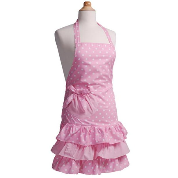 Flirty Aprons Girl's Marilyn Strawberry Shortcake Apron