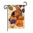 thumbnail image 2 of Breeze Decor 13041 Harvest & Autumn Cornucopia 2-Sided Vertical Impression House Flag - 28 x 40 in., 2 of 2