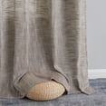 thumbnail image 5 of THD Harley Faux Linen Textured Semi Sheer Sun Light Filtering Window Grommet Curtain Panels, Set of 2 Panels, 5 of 7