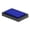 Blue, variant on BIMZUC Meaningful Baby Hand Foot Print Pad Blue 3.7 x 2.6 in / 9.3 x 6.5 cm Easy Cleaning Stamp Ink Kit