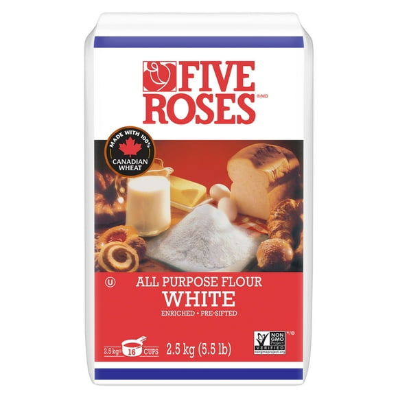 Five Roses White All Purpose Flour 2.5kg, 2.5 kg