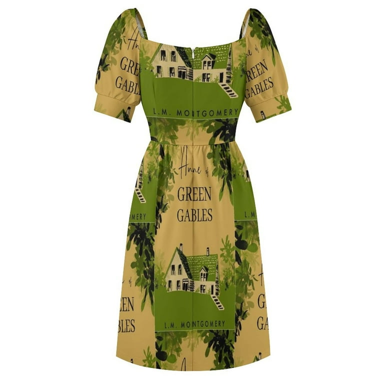 Anne of Green Gables Children's Book Cover Sleeveless Dress Aesthetic  clothing - Walmart.com
