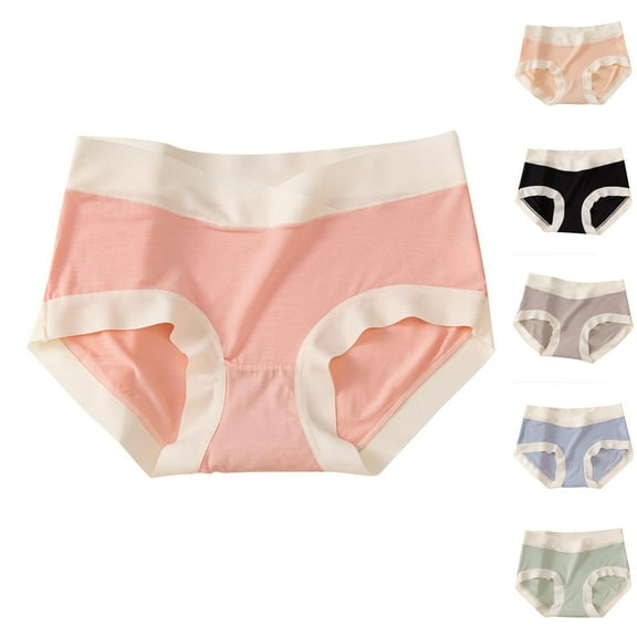 Bovxnpu Maternity Underwear Pregnancy Postpartum Panties, Under The Bump Brief Panties, Plus Size Breathable High Waist Support Adjustable Pregnancy Pants Leggings 3XL