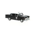 thumbnail image 2 of 1974 Checker Cab Black and White "Winnipeg" 1/87 (HO) Scale Model Car by Brekina, 2 of 3
