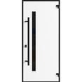 thumbnail image 6 of Front Exterior Prehung Steel Door / Ronex 0162 Red Oak / Entry Metal Modern Painted W36" x H80" Left hand Inswing, 6 of 6