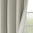 thumbnail image 3 of MAYEERTY 1 Pc Printed Heathered Blackout Grommet Top Curtain Panel, 3 of 10