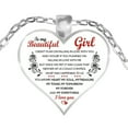 thumbnail image 1 of Electroplating Love Alloy Pendant Sweater Chain Mother To Daughter, 1 of 9