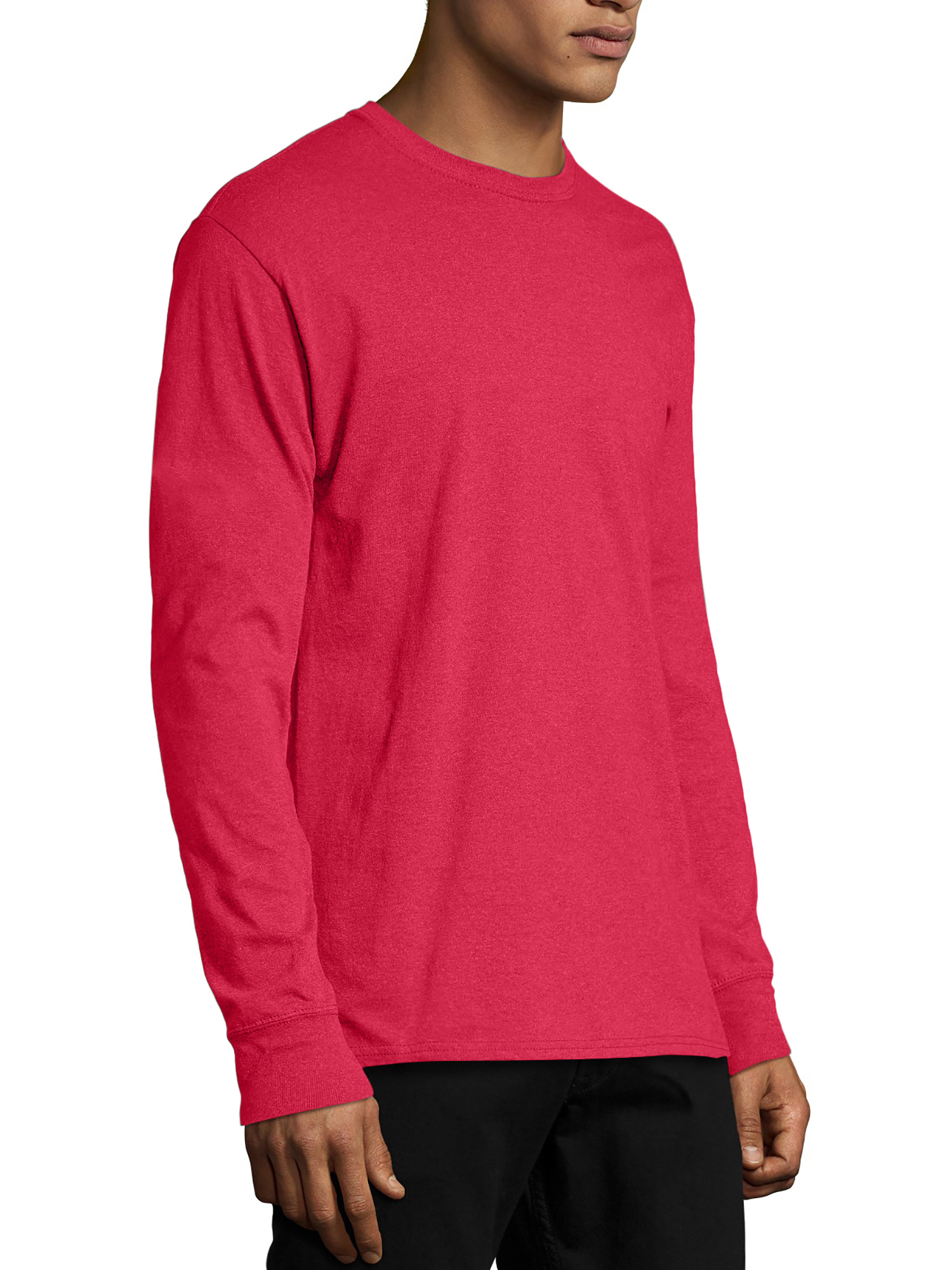 Hanes Men's and Big Men's X-Temp Lightweight Long Sleeve T-Shirt, Up To Size 3XL - image 5 of 5