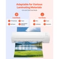 thumbnail image 6 of KFFKFF Lamination Device, Suitable for Maximum A3 Paper Size, Rapid Heat-Up in 60 Seconds, Thermal Laminating Machine with 3-5 mil Thickness, Perfect for Domestic, Commercial, White and Grey, 6 of 9