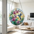 thumbnail image 3 of ZhangC Acrylic Puzzles Suncatcher, 7.4 Inch Sun Catcher Acrylic Puzzles Garden Window Hanging Decoration for Women Men Mom Birthday Gift Home Decor (Hummingbird Pattern), 3 of 8