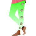thumbnail image 3 of Jinhomg Womens Stretchy Leggings Fashion St Patricks Day Graphic Tights Buttery Soft Comfy Ankle Length High Waist Holiday Yoga Pants Sales Today Clearance Army Green L, 3 of 5