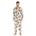 thumbnail image 6 of joogoo Retro Football Unisex Adults Onesies Pajamas Jumpsuits L, 6 of 7