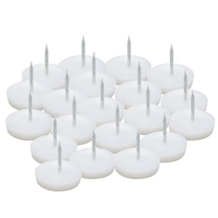 

30 PCS 6x22mm Furniture Nail Nylon Sofa Nails Tacks Decorative Sofa Furniture Tacks (White)