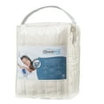 thumbnail image 6 of Beautyrest Heated Plush Oversized Solid Microlight Throw, Ivory, 6 of 9