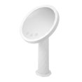 thumbnail image 4 of Espejo de Belleza Iluminado LED de Tocador 4 Pulgadas Blanco Yinane, 4 of 8