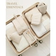 thumbnail image 6 of Joyway Packing Cubes 10 Piece Travel Packing Organizers with Extra Large Toiletries Bag for Clothes，Cosmetics，Shoes，Toiletry-Beige, 6 of 7