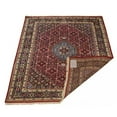 thumbnail image 4 of Rugsotic Carpets Hand Knotted Nir, Oriental Wool Area Rug, Red, 6'4''x9'7'', 4 of 5