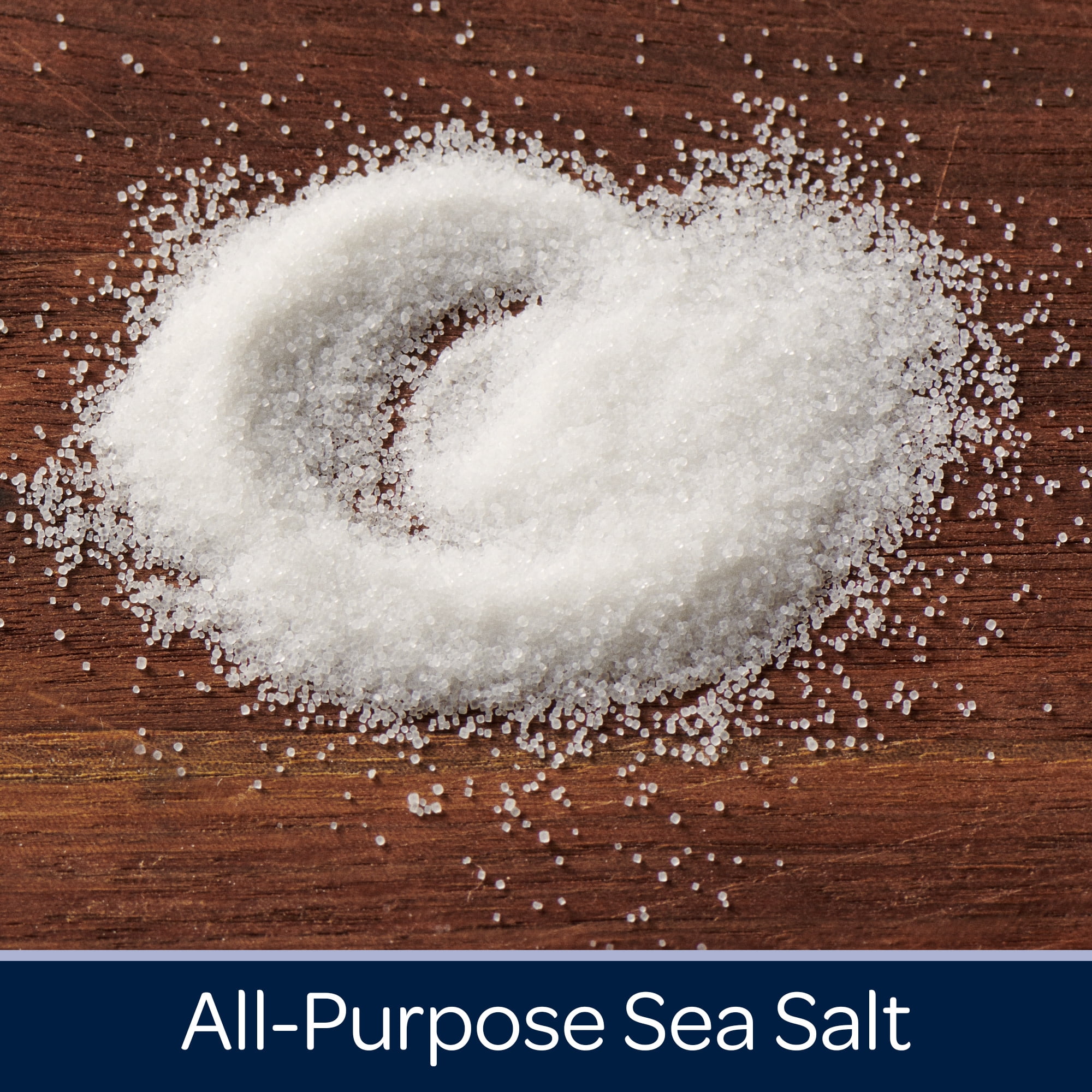 (4 pack) Morton® Sea Salt, Natural All-Purpose, 26 oz Round Can