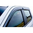 thumbnail image 2 of Black Horse Off Road [BHOR] Tape On Rain Guards/Wind Deflectors Compatible with 2022-2024 Toyota Tundra Crew Max Smoke 4 PCs - 144888, 2 of 7