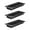 Black, variant on MOMOJIA 3 Pcs Steel 4x10 Foot Rustproof Ventilation Grilles for Ceiling Wall Floor