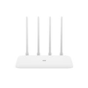 Angle View: Xiaomi Router 4A Gigabit Version Wireless WiFi 2.4GHz Dual Band 1167Mbps WiFi 4 High-gain Antennas 128MB Memory APP Control Network Extender for Home and Office Use (Chinese Version)