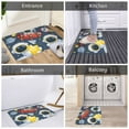 thumbnail image 5 of Yiaed Astronaut And Space Print Flannel Doormat Mat Outdoor Indoor Door Mats,Welcome Matt Outdoor Front Door Mat Doormat Outdoor Mat Outdoor Mat,16"x24", 5 of 7