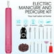 thumbnail image 2 of Kit de manicura y pedicura Hoxida, taladro eléctrico para uñas con luz de 360°, 2 of 7