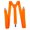 Dark Orange, variant on Opvise Men Suspender Elastic Adjustable Y Back Metal Clip Slim Clothing Accessories High Tensile Solid Color Unisex Male Female Suspender for Daily Life Dark Orange