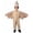 j35-Beige, variant on LIIPEE Kids Dinosaur Costumes Boys Girls Unisex Cute Headgear And Onesies Dress Up Clothes,6-9 Years