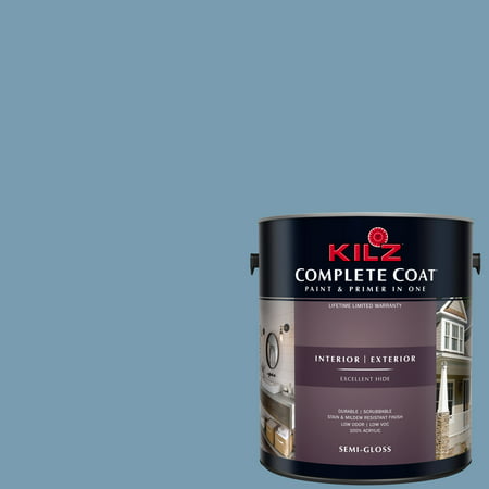 KILZ COMPLETE COAT Interior/Exterior Paint & Primer in One #RD290-01 Miracle